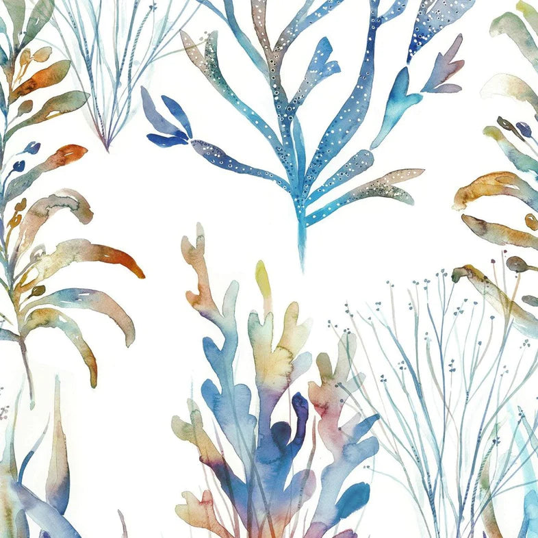 Coral Reef Cobalt Fabric