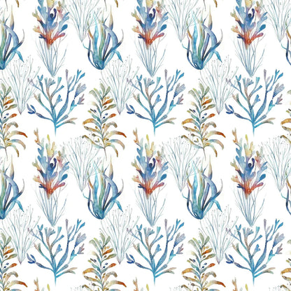 Coral Reef Cobalt Fabric