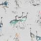 Cranes Cobalt Fabric