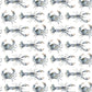 Crustaceans Slate Fabric