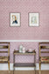 Calico Wallpaper - Burnt Rose - BG2900102 - Barneby Gates