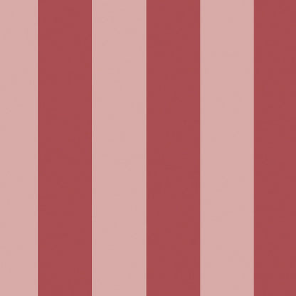 Canopy Stripe Wallpaper - Pink & Red - 125519 - Cath Kidston