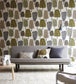 Cedar Wallpaper - Slate / Apple / Ivy - NFIK111083 - Scion