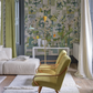 Celadon Vase Grasscloth Wallpaper - Celadon - PDG1205/01 - Designers Guild