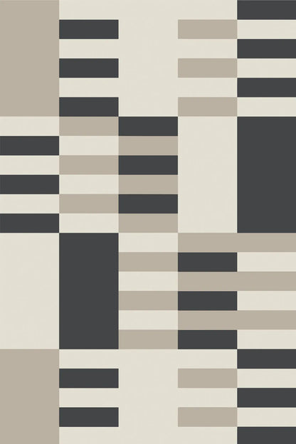 Check Wallpaper - Liquorice - 6004