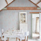 Chelsea Wallpaper - Blue - Shabby Chic