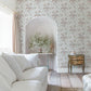 Chelsea Wallpaper - Fresh White - Shabby Chic