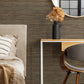 Chunky Horizontal Weave Wallpaper - Rust - Boutique Luxury