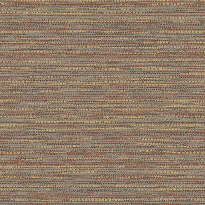 Chunky Horizontal Weave Wallpaper - Rust - Boutique Luxury
