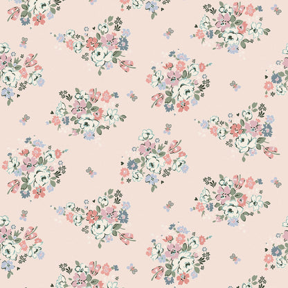 Clifton Floral Wallpaper - Pink - 125508 - Cath Kidston