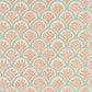 Coralli Wallpaper - Tomato/Blue - J186W-06 - Jane Churchill
