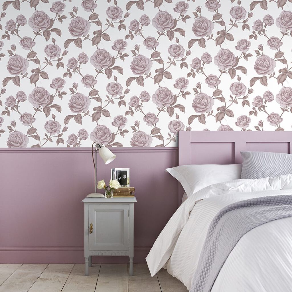 Countess Wallpaper - Pink - Boutique Luxury