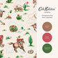 Cowgirls Wallpaper - Multi - 125533 - Cath Kidston