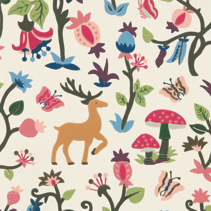 Forest Of Dean Wallpaper - Mulberry/multi - DABW217218