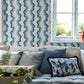 Oxbow Wallpaper - Indigo - DABW217250