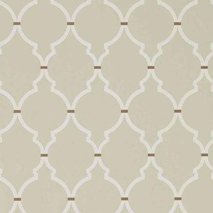 Empire Trellis Wallpaper - Linen/Cream - DART216337