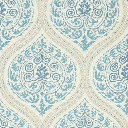 Madurai Wallpaper - Indigo - DCPW216754