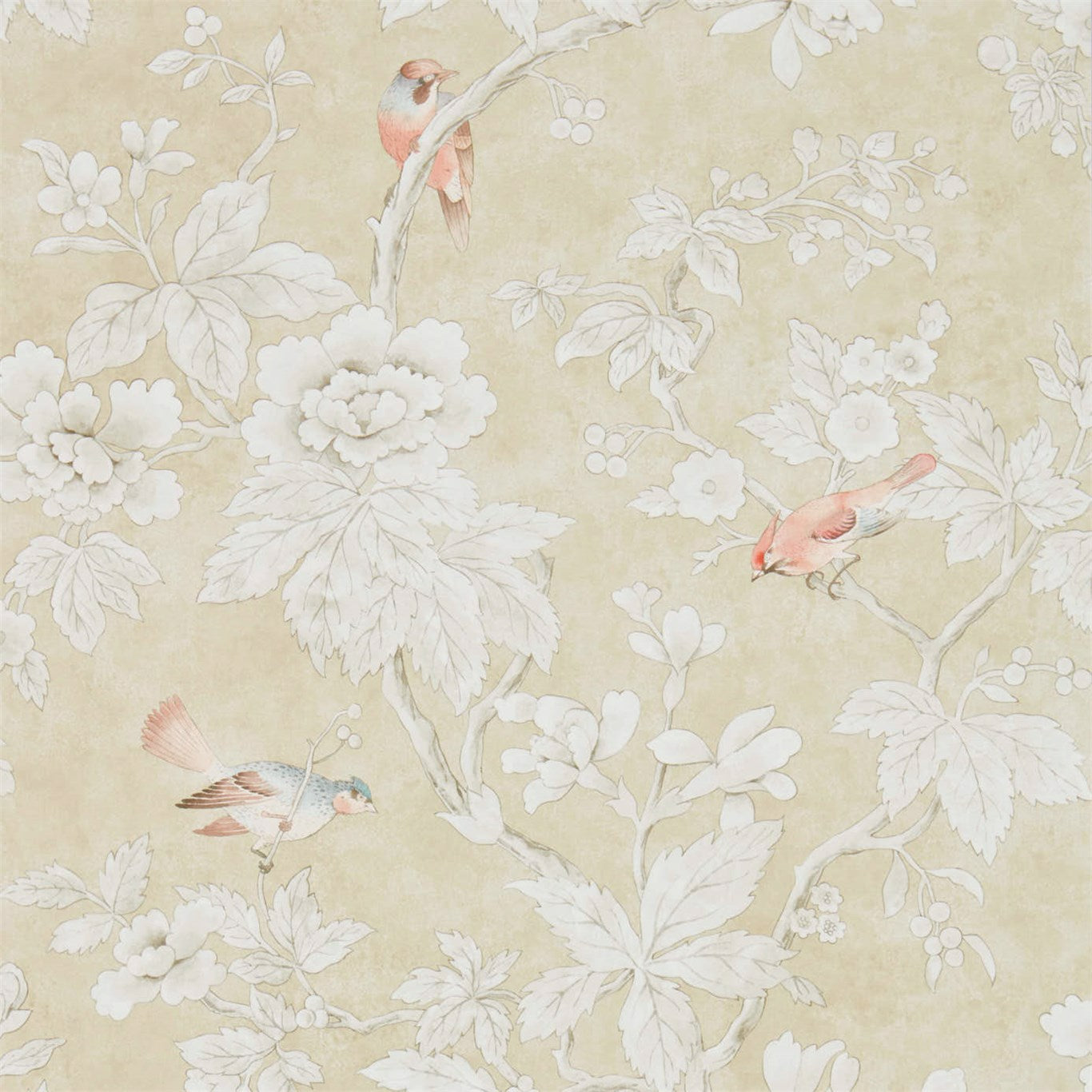 Chiswick Grove Wallpaper - Gold - DDAM216385