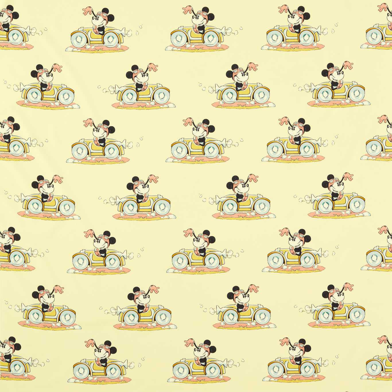 Minnie On The Move Sherbet Fabric