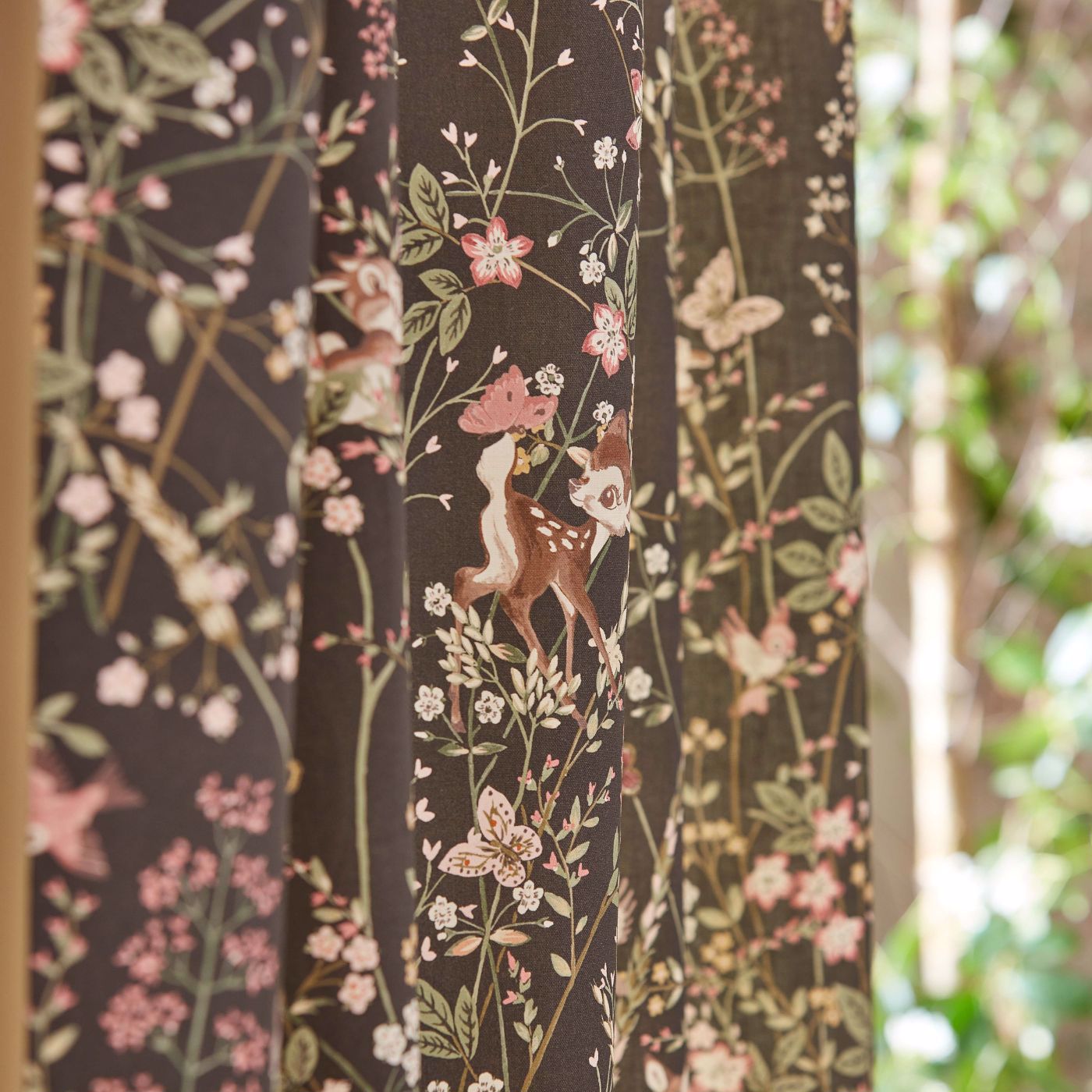 Bambi Chocolate Room Fabric