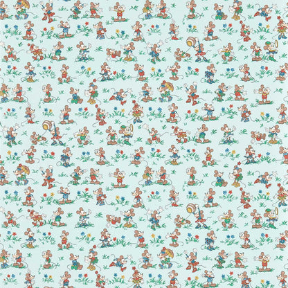 Mickey & Minnie Wallpaper - Bonbon Blue - DDIW217264