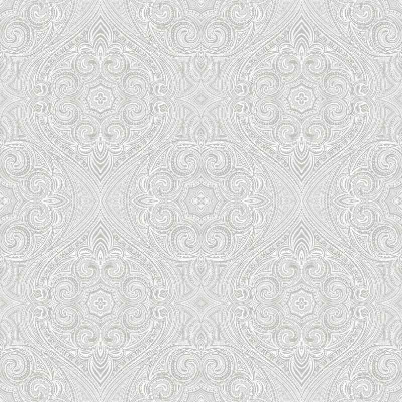 Paisley Motif Wallpaper