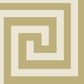 Athena Geometric Wallpaper - Champagne / Gold - Debona