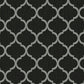 Crystal Trellis Wallpaper - Black / Silver - Debona