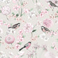 Limoges Floral Bird Wallpaper - Pearl - Debona
