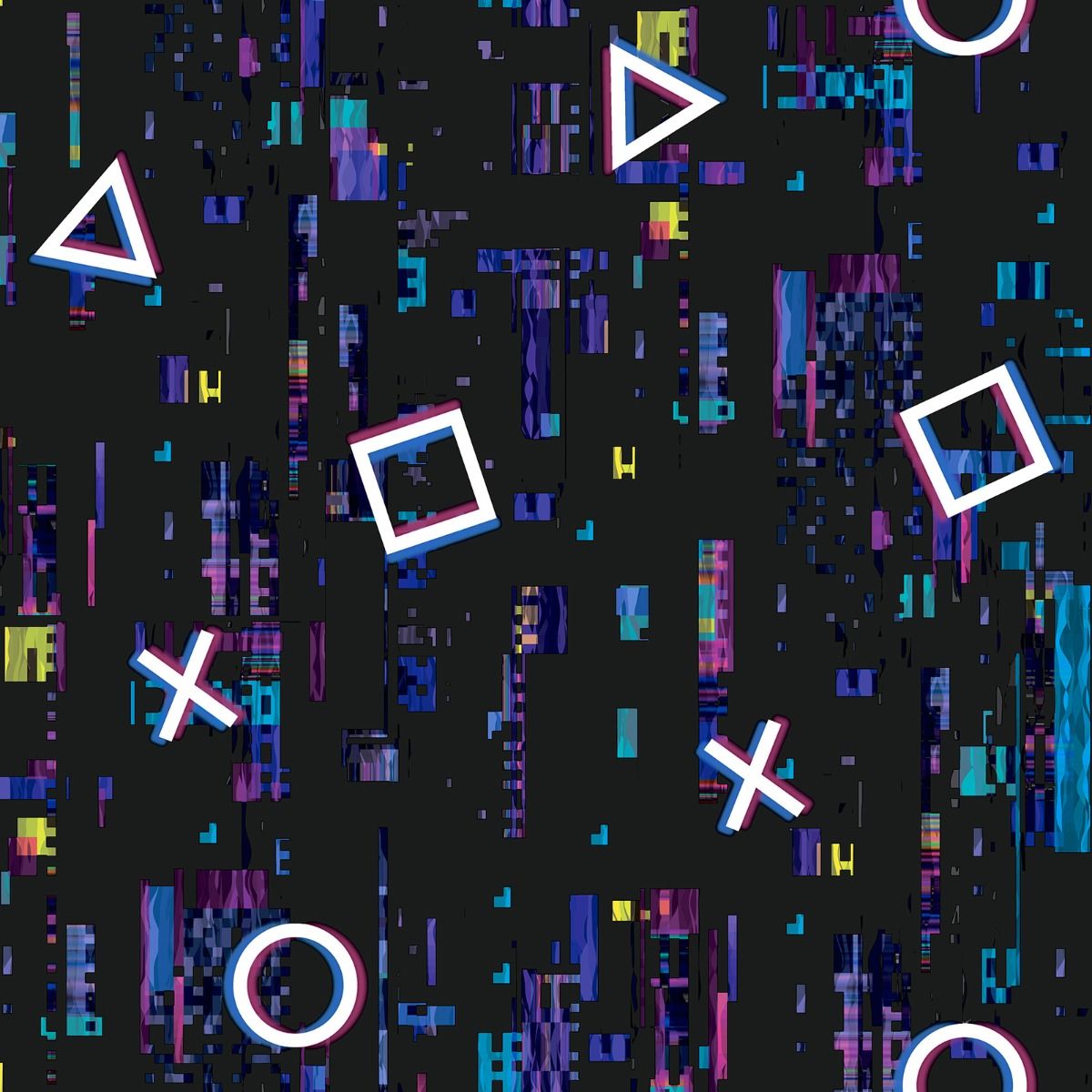 Video Game Glitch Wallpaper - Multi - Debona