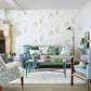 Farne Grasses Wallpaper - Silver/Ivory - DEBB216487