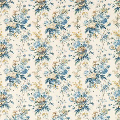 Lakeland Paradis Poppinjay/Lion Fabric - Blue - Sanderson