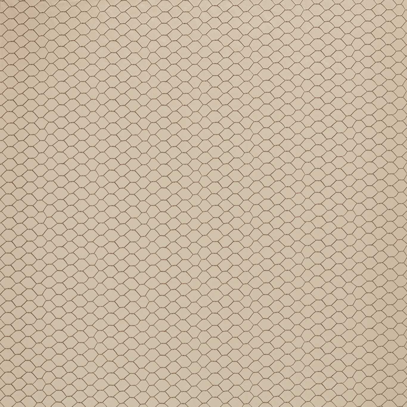Bantam Net Walnut Fabric - Pink - Sanderson