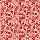 Mydsommer Pickings Conch/Madder Fabric - Red - Sanderson