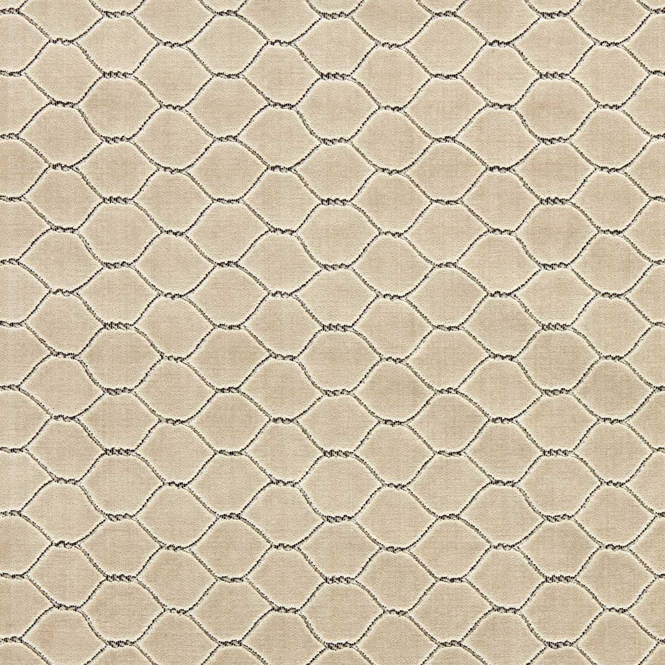 Faraday Velvet Stone Fabric - Sand - Sanderson