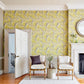 Palm House Wallpaper - Chartreuse/Grey - DGLW216642