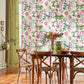 King Protea Wallpaper - Rhodera/Cream - DGLW216646