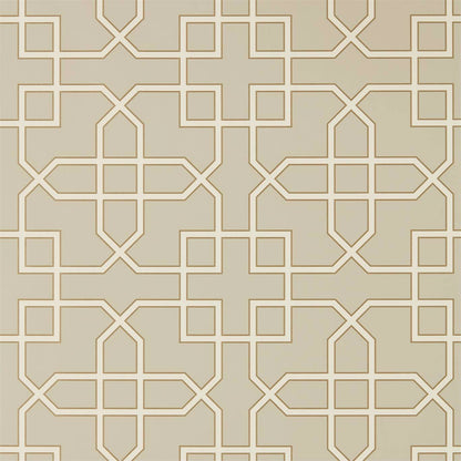 Hampton Trellis Wallpaper - Linen - DGLW216659