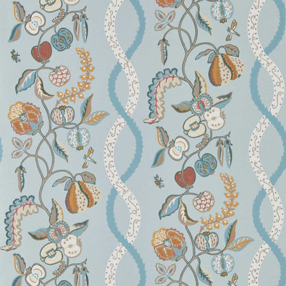 Kitchen Garden Wallpaper - Mineral/Gooseberry - DHIP217501