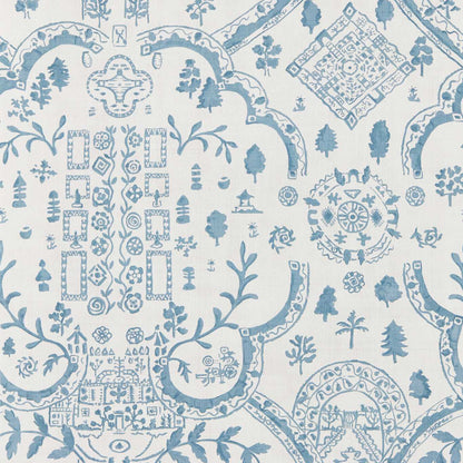 Topiary View Wallpaper - Wedgwood - DHIP217510