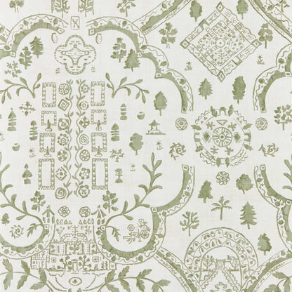 Topiary View Wallpaper - Thyme - DHIP217511