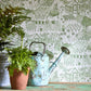 The Allotment Wallpaper - Linen - DHPO216353