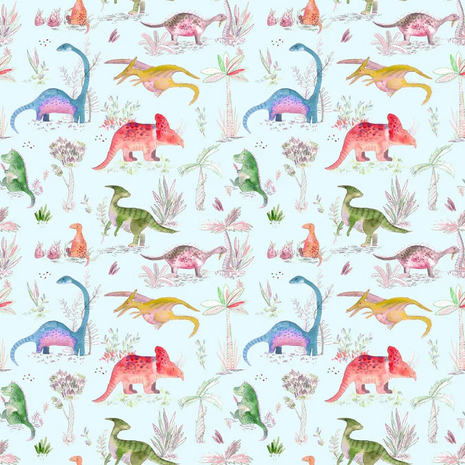 Dinos Dusk Fabric