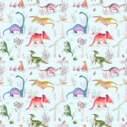 Dinos Dusk Fabric