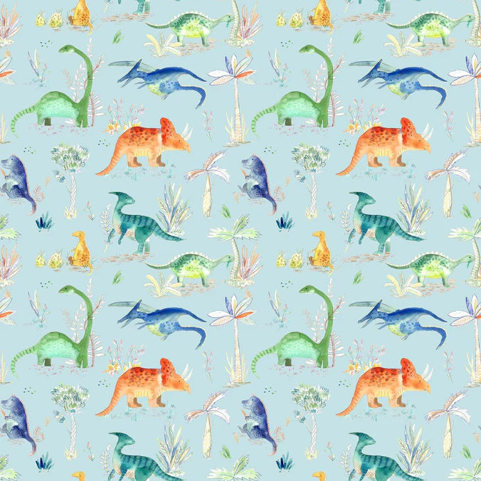Dinos Sky Fabric