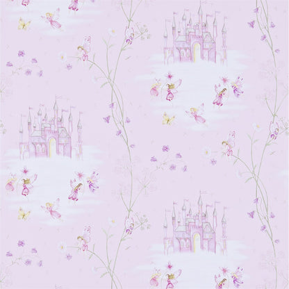 Fairy Castle Wallpaper - Pink - DLIT214046