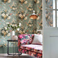 Stapleton Park Wallpaper - Ink/Broncho - DOSW217048