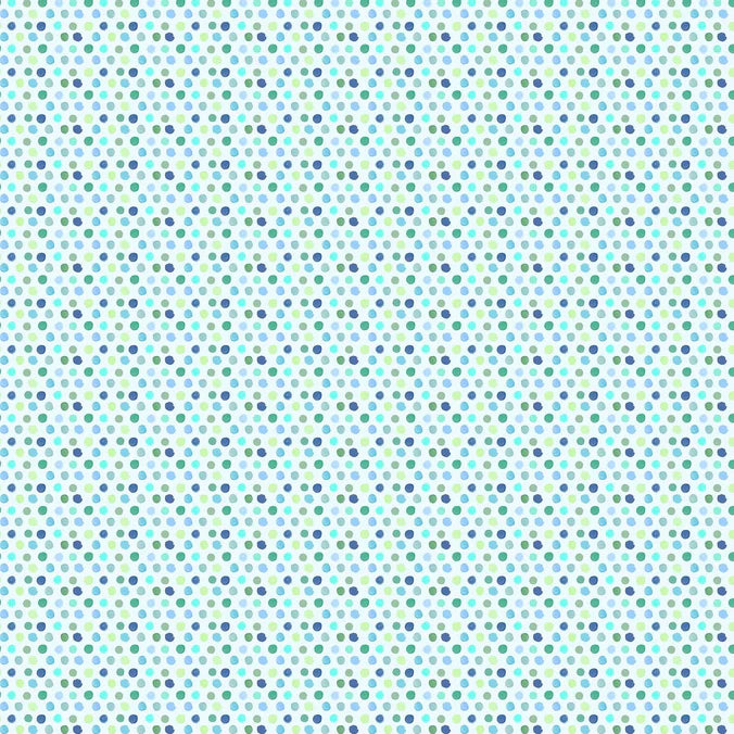 Dotty Lagoon Fabric