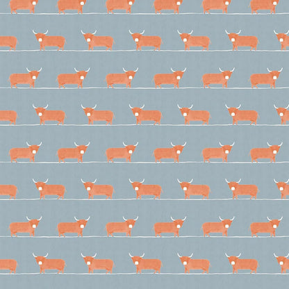 Dougal Cornflower Fabric