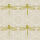 Dragonfly Ripples Fabric - Suede - Petronella Hall